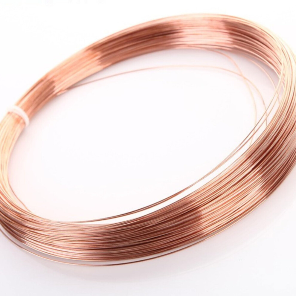 Copper Wire 1.5-1.8 Mm Diameter, Bare Solid Copper Wire 1 Kg For Crafting Jewelry And Electrical Industry 9016109293633