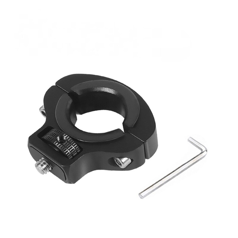 1/4 Anti Loose Bicycle Clamp 22-32Mm Tube Diameter Cycling Photography Clip For Gopro 13 Camera Black 9393856200030
