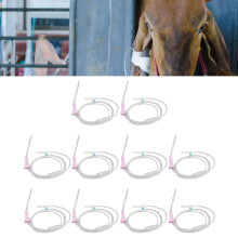 10 Stück Veterinär-Einweg-Infusionsset Staubdicht 16G Schlauchwerkzeug