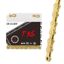 Mountain Bike Chain 12-Speed Gold For Mountain And Road Bikes Model 9