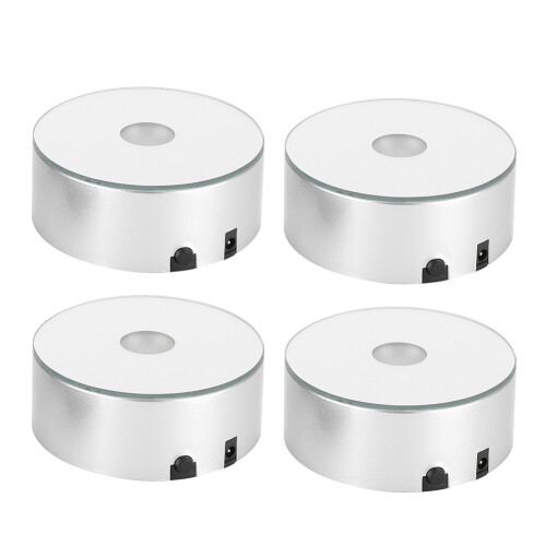 4Pcs Licht Basis Für Kristall Ball Kunst LED 1