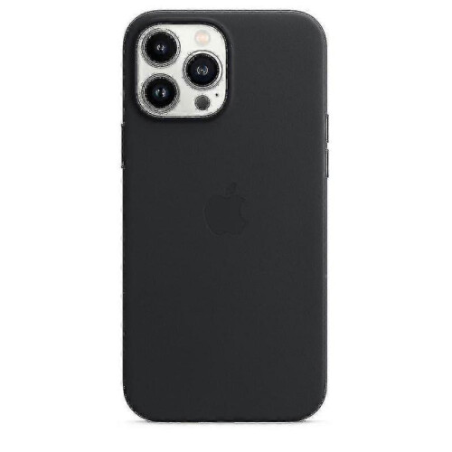 Official Apple Iphone 13 Pro Max Leather Case with Magsafe - Midnight Black