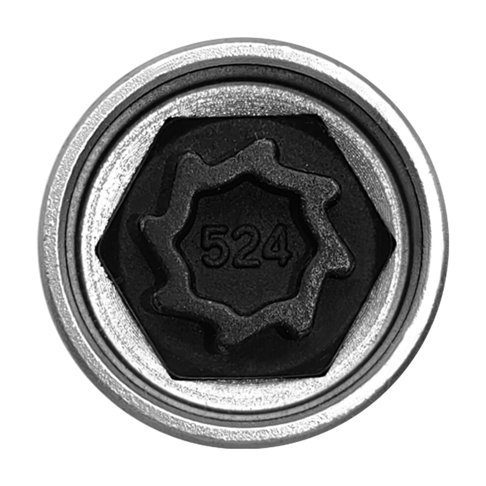 Replacement For Security Master Locking Wheel Nut Key 524 Anti-Theft Screw Socket Wrench Tool Model 524 Wheel Nut Key 9084446302691