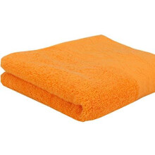 (Orange, Only One Towel) 1-12 Pack Premium 100% Egyptian Cotton Face Towels Flannels Wash Cloth With Hanging Loop