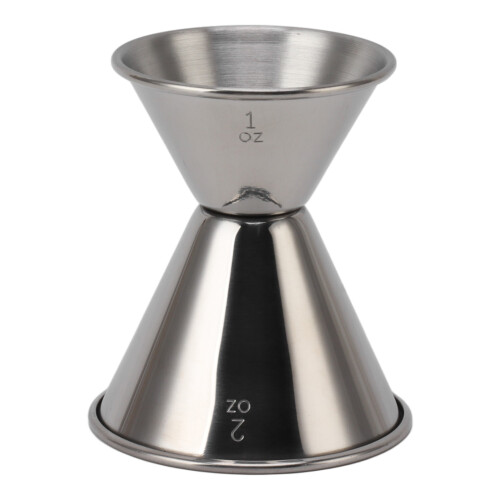 Multipurpose Double Head Cocktail Jigger 304 Stainless Steel 2oz/1oz 2