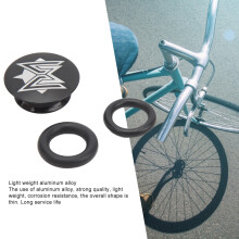 Aluminiumlegierung Fahrrad-Kettenblattabdeckung für Mountainbikes & Rennräder Schwarz
