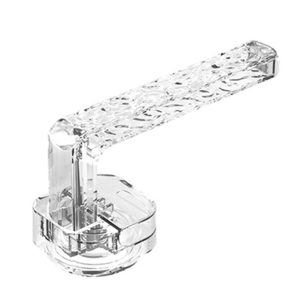 Transparent Multifunctional Suction Cup Handle Punch-Free Hook Plastic Wall Hook For Bathroom Kitchen White 9016109294210