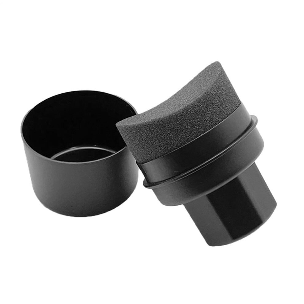 Black Tyre Shine Ergonomic Applicator Pad Portable Shine Sponge For Tyre Waxing Cleaning Polishing Vehicles