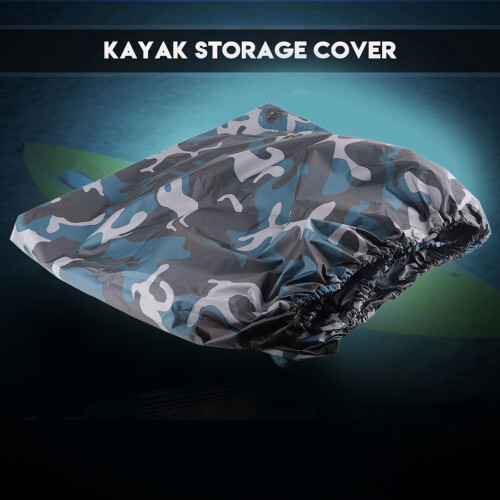UV-resistenter Kajak-Abdeckhaube für 2,6–3 m Boote – Ozean-Camo 2
