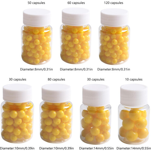 Baits Corn Flavor Silicone Fishing Float Beads 8Mm 10Mm 14Mm Bottled Simulation Corn Baits 60 Grains 2