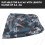 UV-resistenter Kajak-Abdeckhaube für 2,6–3 m Boote – Ozean-Camo 4