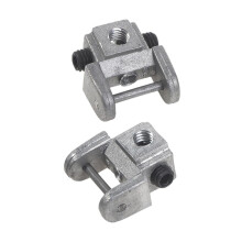 2Pcs Scroll Saw Blades Holders Pin-Less Adapter Conversion Kit Metal Upper And Lower Blade Holders Compatible With Saws