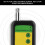 Wireless Signal Detector RF Scanner 16cm Extendable Antenna Compact Black 5