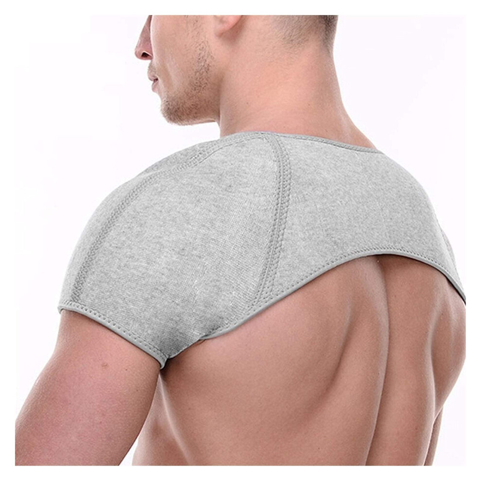 Shoulder Pad Double Shoulder Support Brace Adjustable Immobilizer Rotator Cuff Shoulder Belt Compression Sleeve