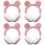 4Pcs Plush Headband Earmuff Windproof Ear Cover For Winter 5