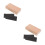 2Pcs Guitar Bass Fingerboard Radius Sanding Block With Sandpaper 7