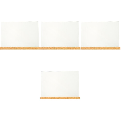4 Sets Restaurant Menu Display Stand Label Holder Message Board 2