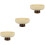 3Pcs Ceramic Cake Storage Stand High Based Display Tray Snacks Holder 5