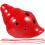 4Pcs Conch Shape 6-Hole Ceramic Ocarina Instrument 2