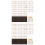 2 Sets Stickers Child Keyboard Note Labels Piano 5