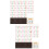 2 Sets Stickers Child Keyboard Note Labels Piano 7