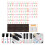 2 Sets Stickers Child Keyboard Note Labels Piano 8