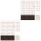 2 Sets Stickers Child Keyboard Note Labels Piano 3