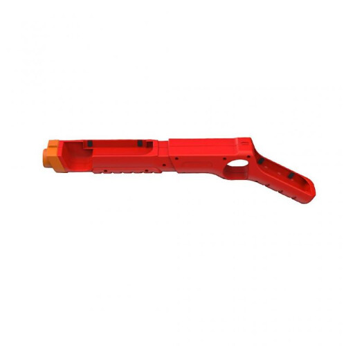 (Red) Games Peripherals Handgrip Sense Shooting Guns Grip Tray for Switch/Switch OLED