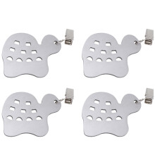 2 Pieces Rectangle Table Cloths Fabric Tablecloth Clips Lightweight