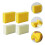 12 Pcs Ceramic Square Sponge Child Rectangle Tool Set 10