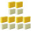 12 Pcs Ceramic Square Sponge Child Rectangle Tool Set 2