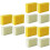 12 Pcs Ceramic Square Sponge Child Rectangle Tool Set 6