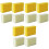 12 Pcs Ceramic Square Sponge Child Rectangle Tool Set 3