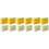 12 Pcs Ceramic Square Sponge Child Rectangle Tool Set 4