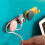 (Brown) 5 Pcs Multifunction Plastic Nail Free Sticky Hook Kitchen Bathroom Office Hooks 3