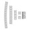 5 Sets Invisible U Shaped Hair Clips Nonslip Stretchable Bangs Holder 3