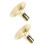 2 Pack Musical Horn Instrument Brass Suona Accessory Professional 9