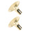 2 Pack Musical Horn Instrument Brass Suona Accessory Professional 7