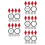 20 Pcs Bumper Bolts Set For Car Body Replacement 4