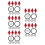 20 Pcs Bumper Bolts Set For Car Body Replacement 8
