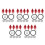 20 Pcs Bumper Bolts Set For Car Body Replacement 5