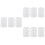 9 Pcs Baby Milk Bottle Silicone Protective Case Bottle Protector 11