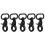 2 Pieces Hardware Dog Buckle Accessories Lanyard Hooks Snap Clips 1
