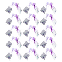 200 Pcs Lavender Sachet Bags Mesh Drawstring For Herbs Wardrobe