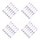 200 Pcs Lavender Sachet Bags Mesh Drawstring For Herbs Wardrobe 5