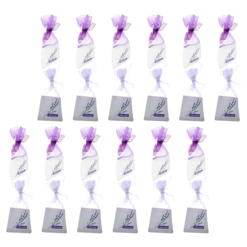 200 Pcs Lavender Sachet Bags Mesh Drawstring For Herbs Wardrobe 1