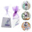 200 Pcs Lavender Sachet Bags Mesh Drawstring For Herbs Wardrobe 11