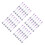 200 Pcs Lavender Sachet Bags Mesh Drawstring For Herbs Wardrobe 10