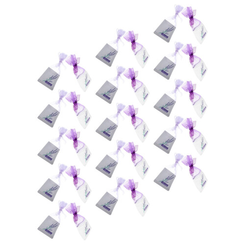 200 Pcs Lavender Sachet Bags Mesh Drawstring For Herbs Wardrobe 2
