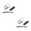 2 Sets Professional Archery Brass Finger Rings Wear-Resistant 6